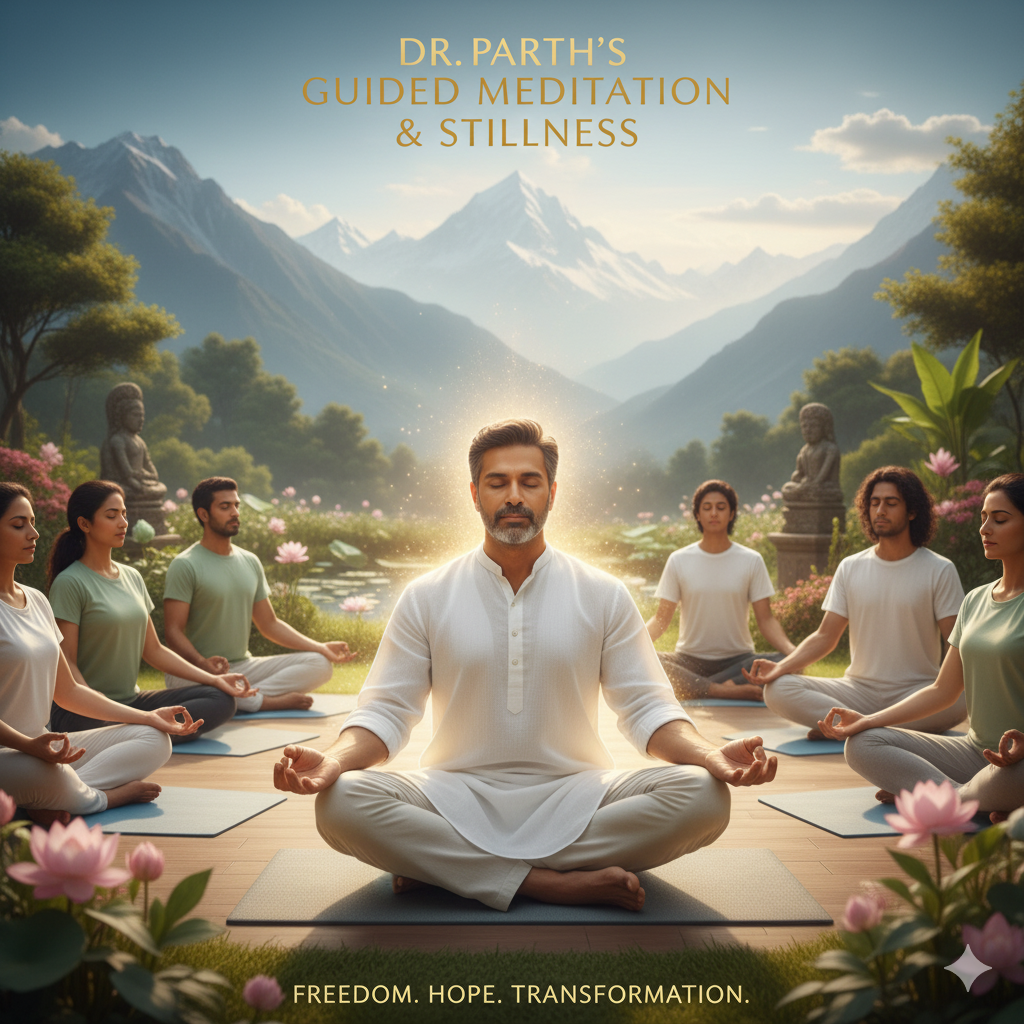 Tell Your Mind To Shhhh... Experience Stillness With Dr. Parth