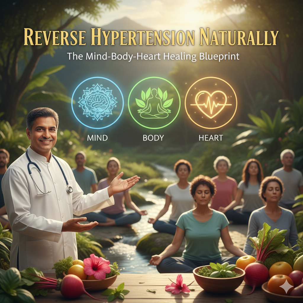 Reverse Hypertension Naturally — The Mind-Body-Heart Healing Blueprint